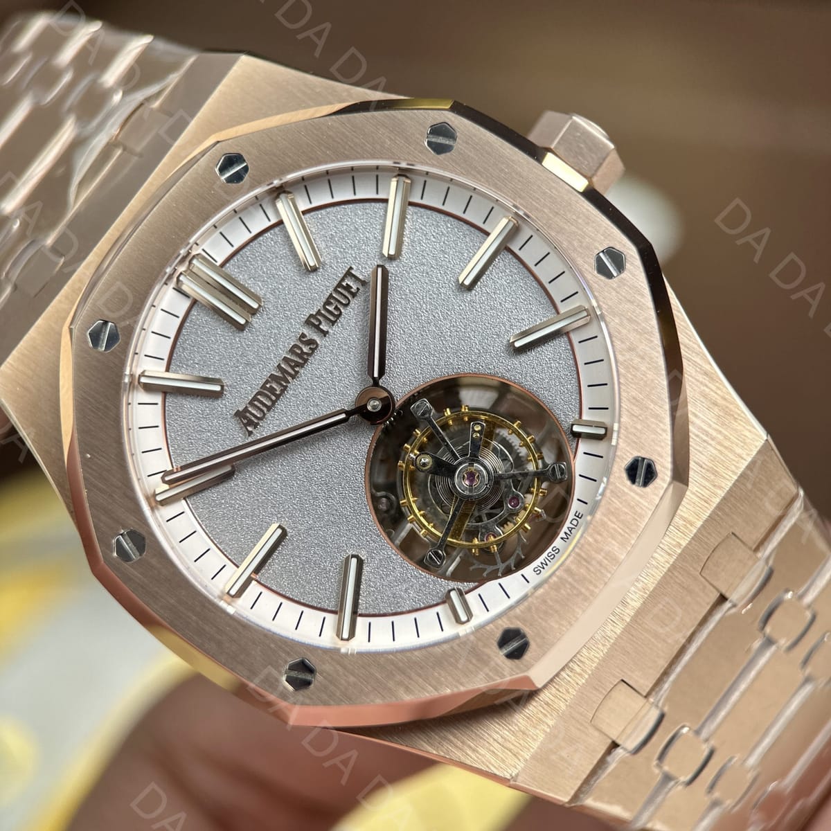 오데마피게 로얄오크 26730 플라잉 뚜르비옹 금통 그레이다이얼 41mm 11