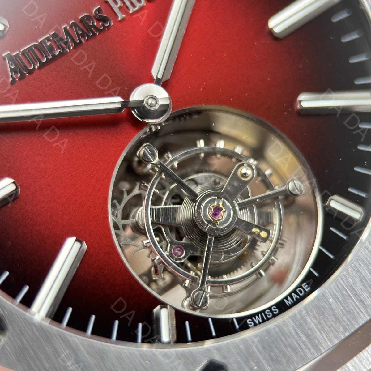 오데마피게 로얄오크 26730 플라잉 뚜르비옹 레드다이얼 41mm 8