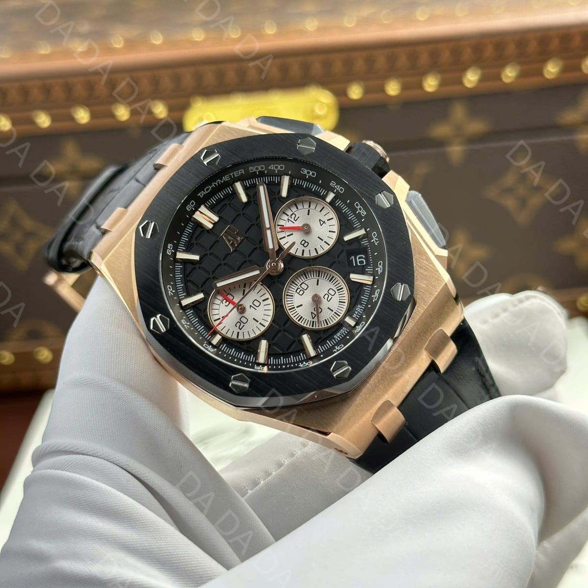 오데마피게 오프쇼어 26420 로즈골드 금통 검판 43mm 4