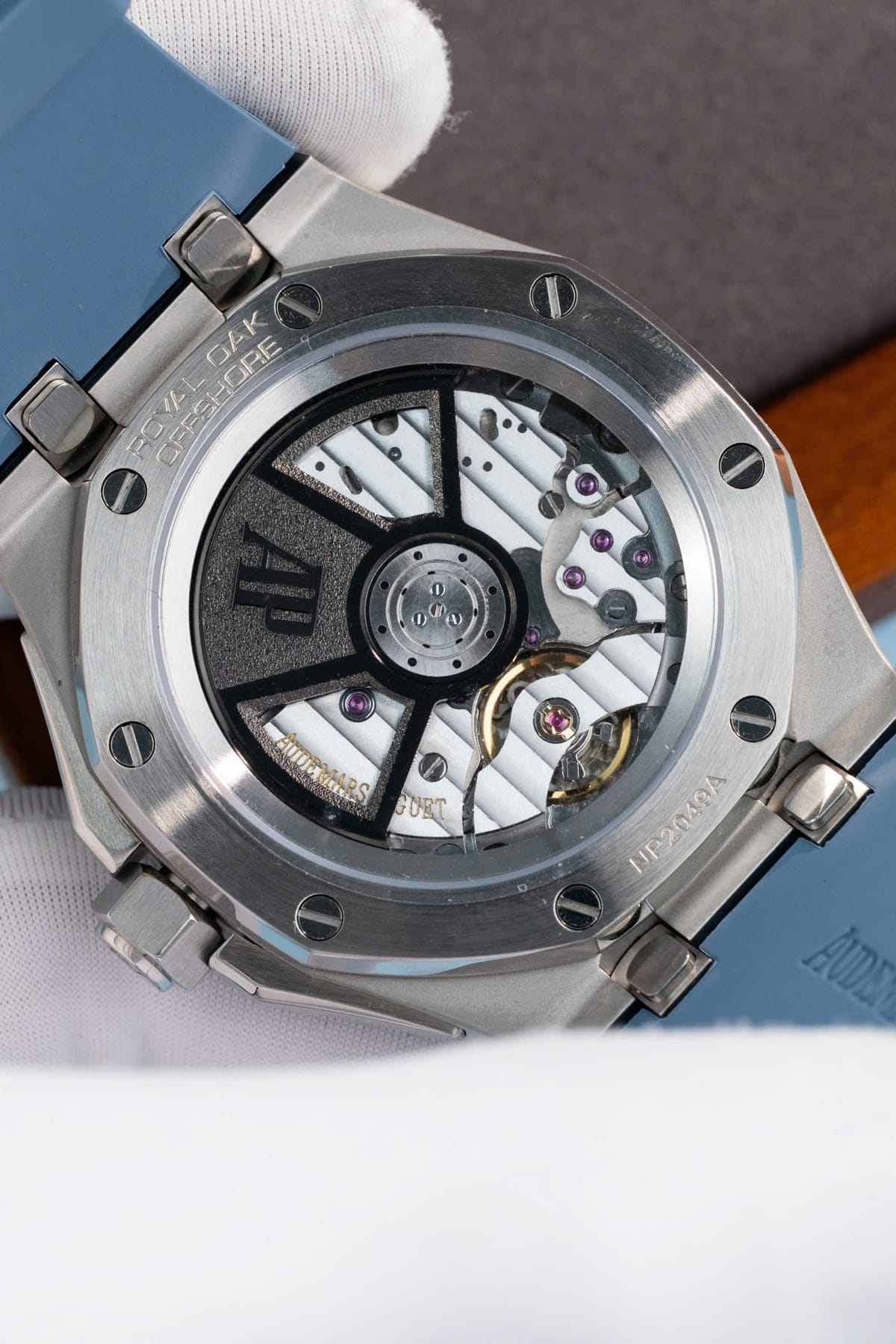 오데마피게 오프쇼어 15605 아이스블루 43mm 17