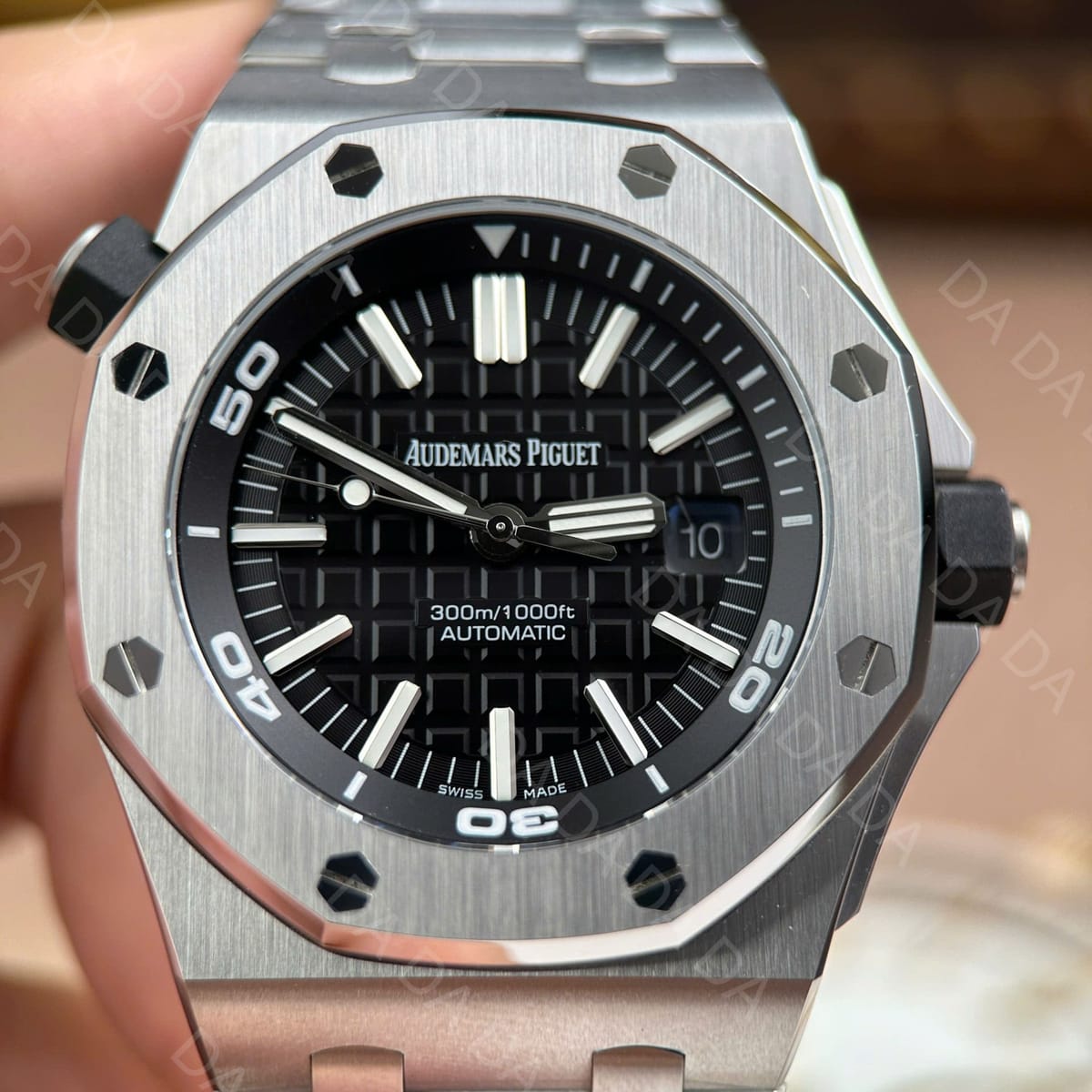 오데마피게 오프쇼어 15710 스틸 검판 42mm 4