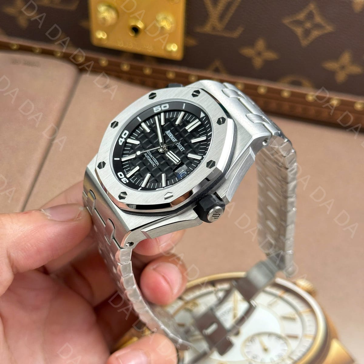 오데마피게 오프쇼어 15710 스틸 검판 42mm 9