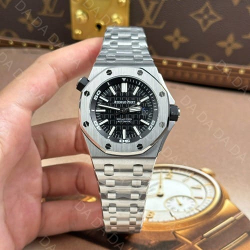 오데마피게 오프쇼어 15710 스틸 검판 42mm