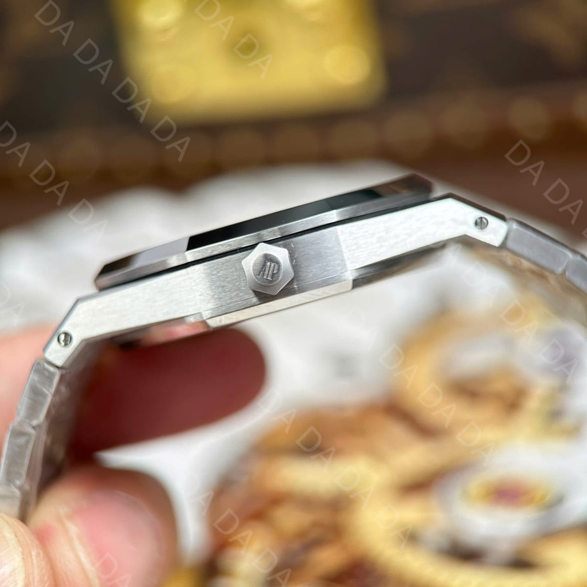 오데마피게 로얄오크 16204 오픈워크 점보 엑스트라 씬 그레이 39mm 7