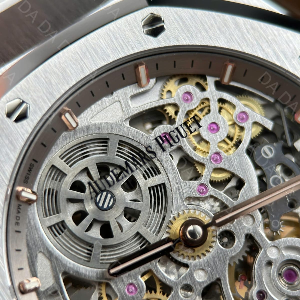 오데마피게 로얄오크 16204 오픈워크 점보 엑스트라 씬 그레이 39mm 10