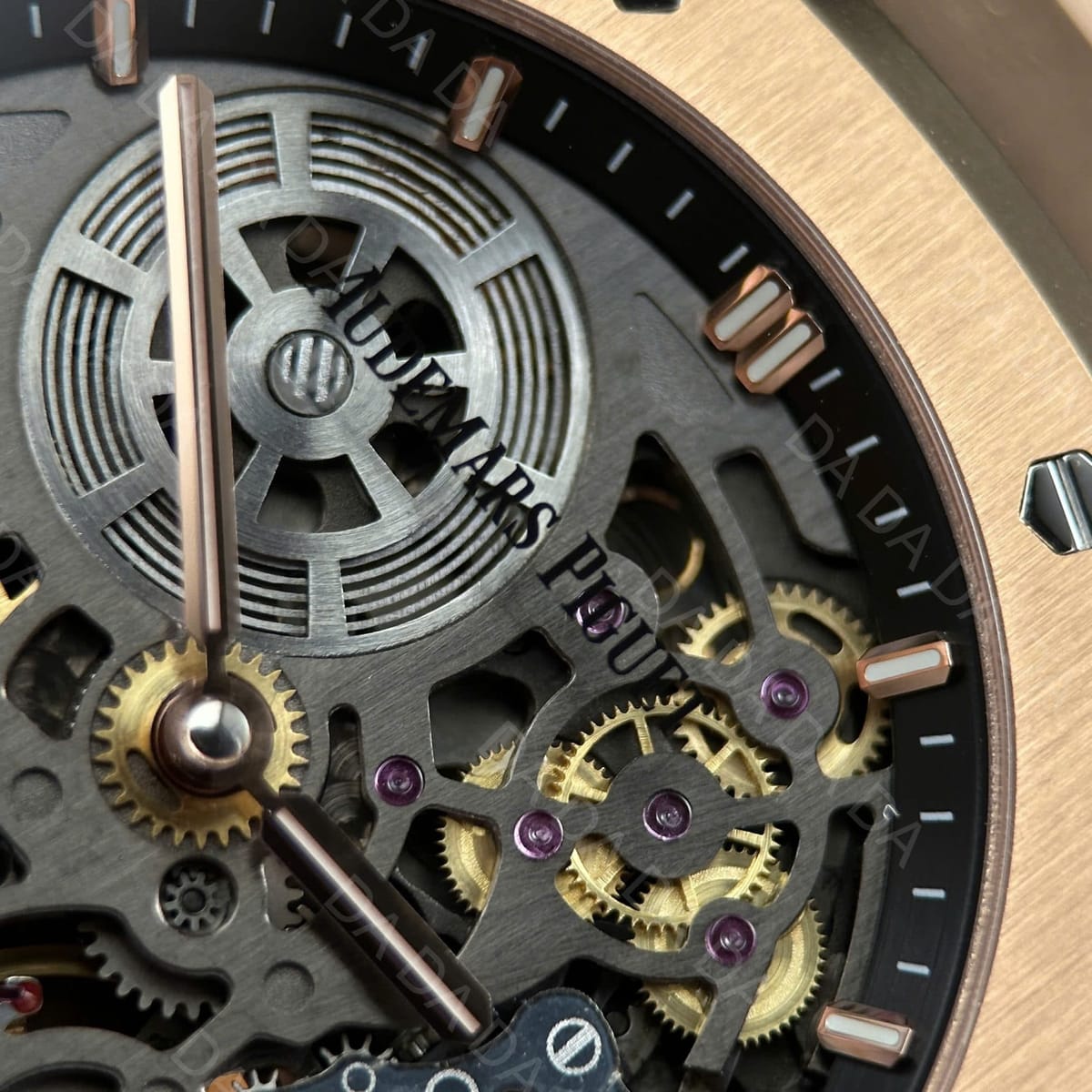 오데마피게 로얄오크 16204 오픈워크 울트라 씬 점보 금통 블랙 39mm 11