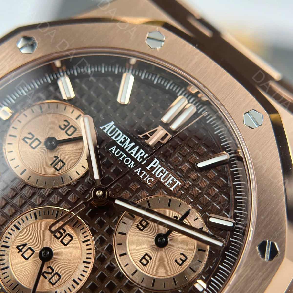 오데마피게 로얄오크 26239 로즈골드 금통 초코판 41mm 7