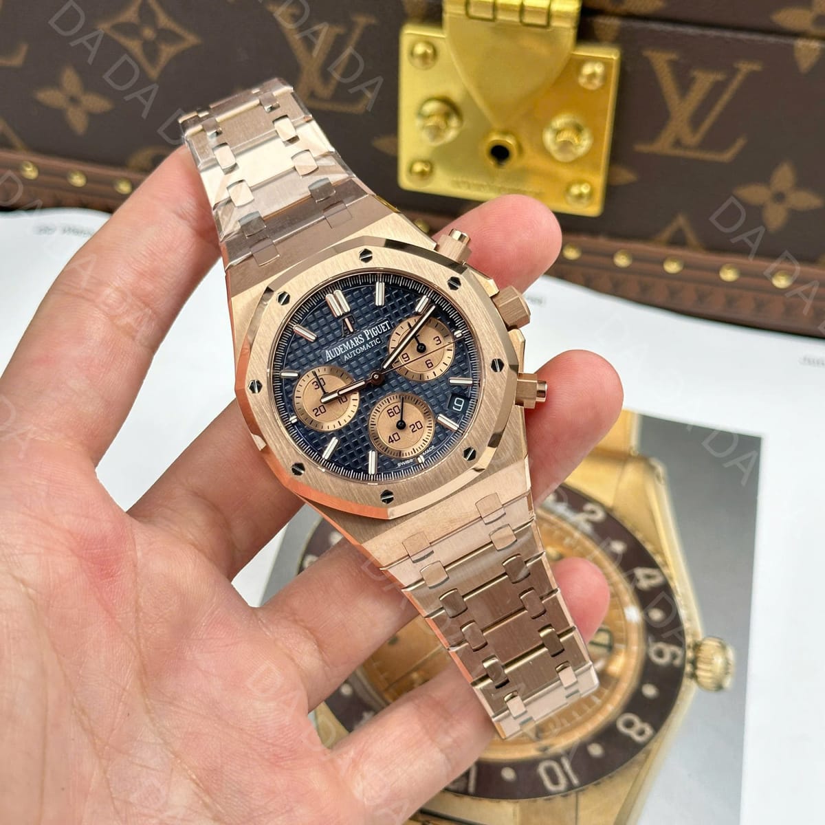 오데마피게 로얄오크 26239 로즈골드 금통 청판 41mm 3