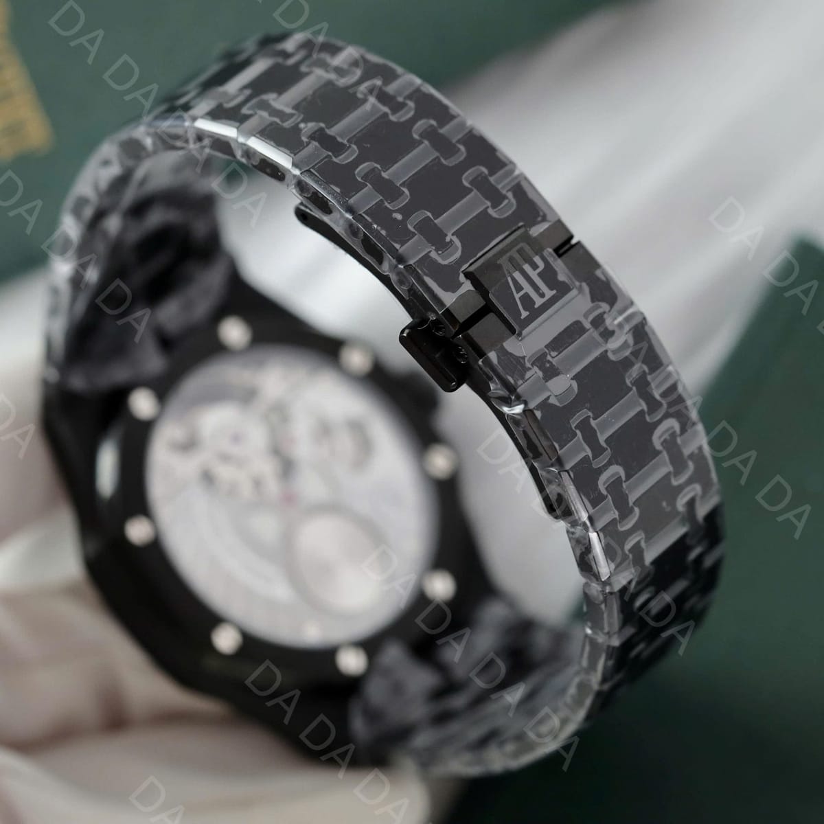 오데마피게 로얄오크 26522 블랙 세라믹 뚜르비옹 41mm 12