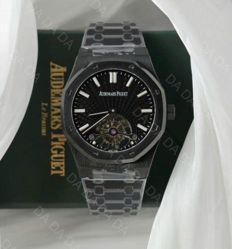 오데마피게 로얄오크 26522 블랙 세라믹 뚜르비옹 41mm