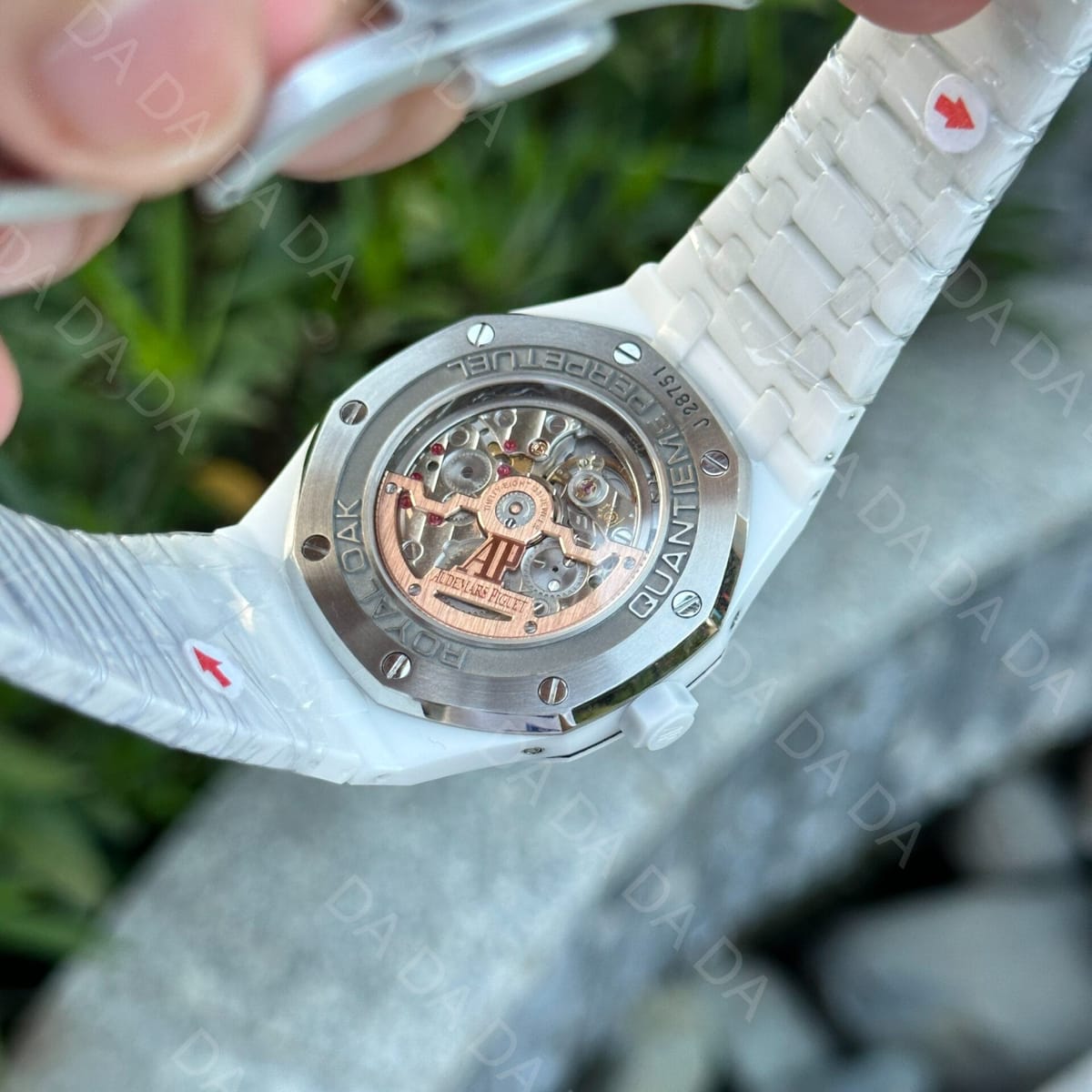 오데마피게 로얄오크 26579 화이트세라믹 청판 42mm 8