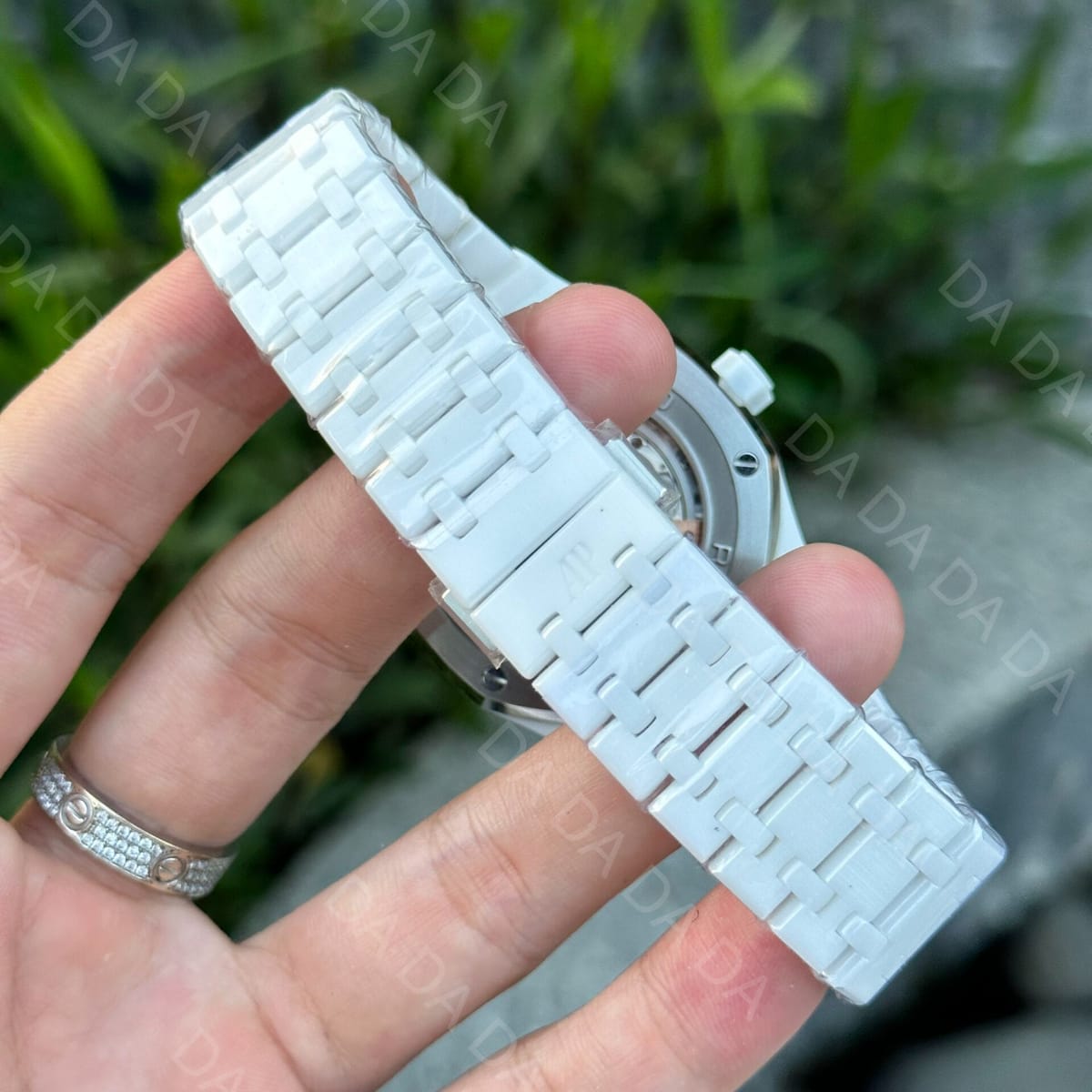 오데마피게 로얄오크 26579 화이트세라믹 청판 42mm 9