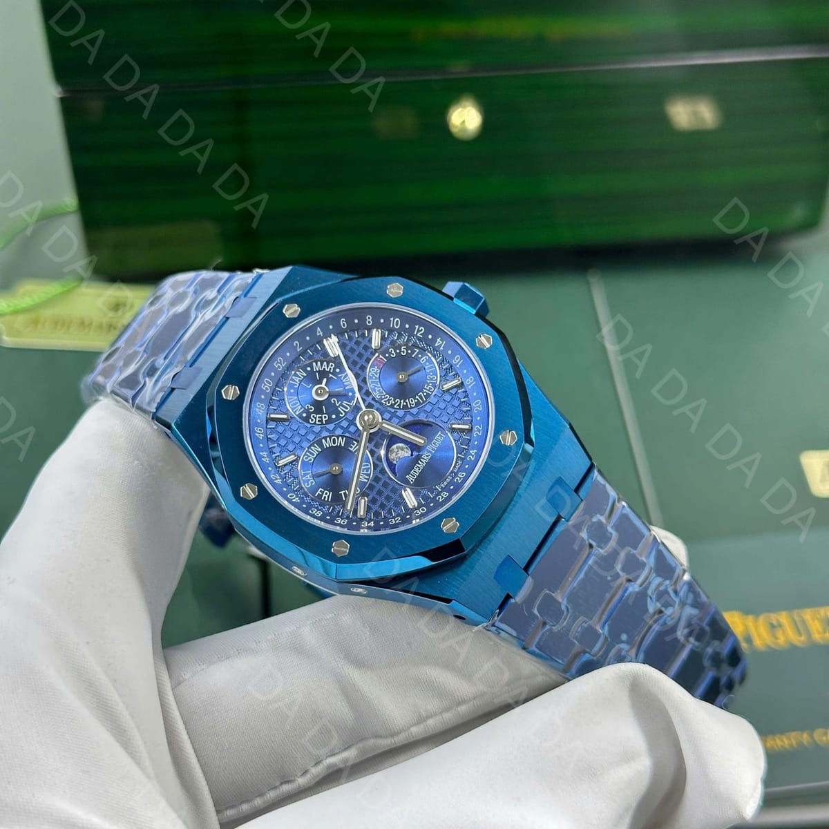 오데마피게 로얄오크 26579 블루 세라믹 청판 42mm 4