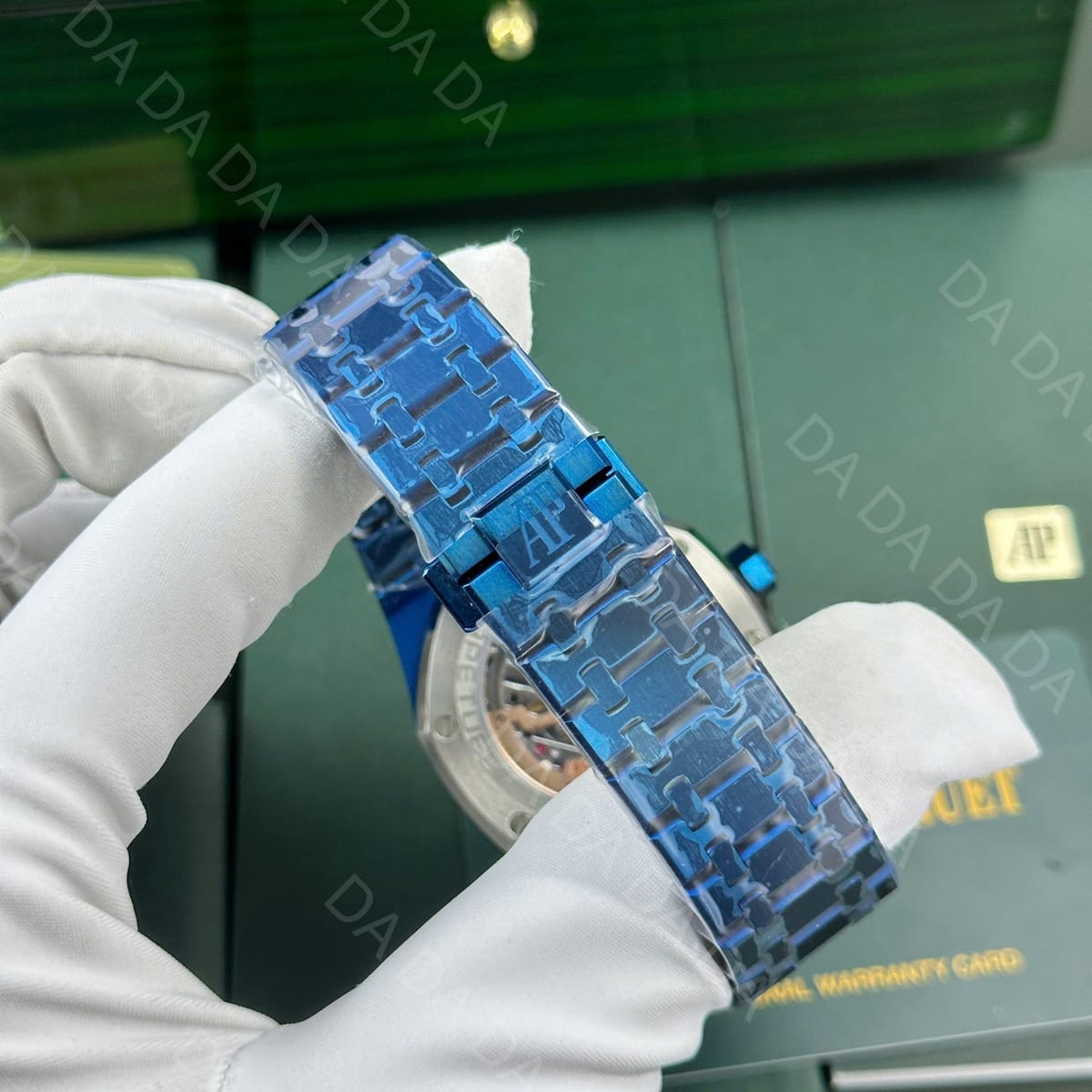 오데마피게 로얄오크 26579 블루 세라믹 청판 42mm 12