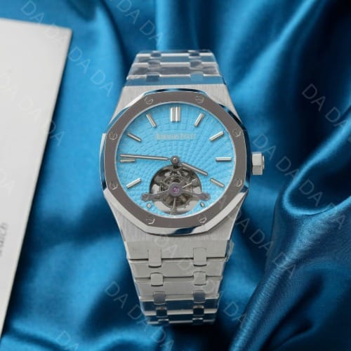 오데마피게 로얄오크 26530 플라잉 뚜르비옹 티파니블루 41mm