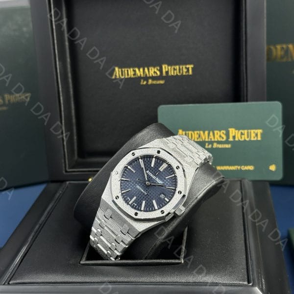 오데마피게 로얄오크 15410 프로스티드 청판 41mm 4