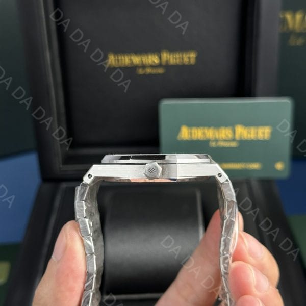 오데마피게 로얄오크 15410 프로스티드 청판 41mm 9