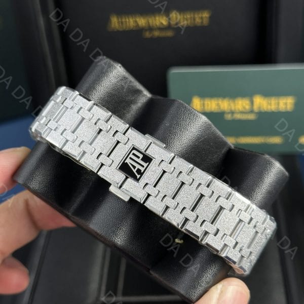 오데마피게 로얄오크 15410 프로스티드 청판 41mm 12