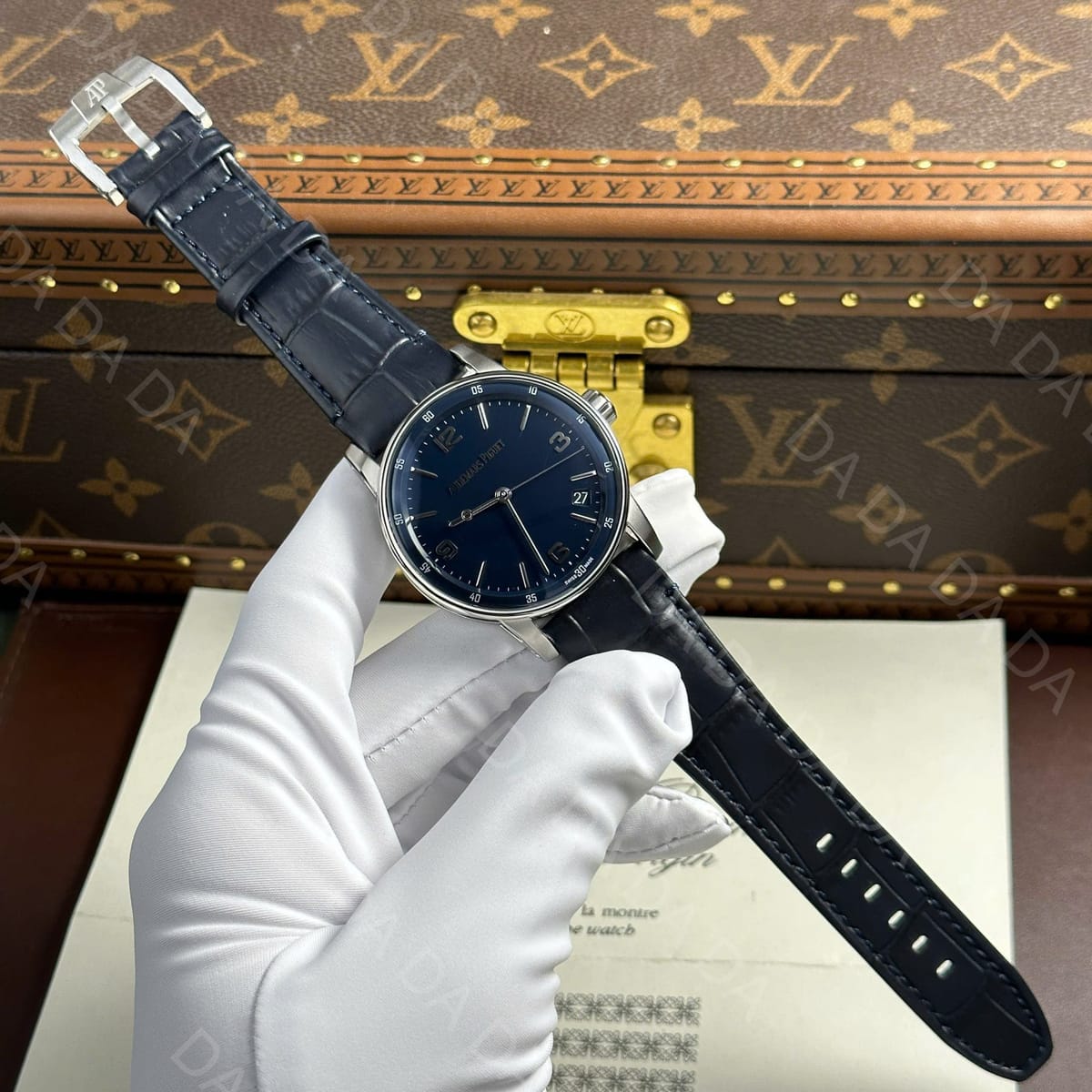 오데마피게 코드 11.59 15210 블루 41mm 3