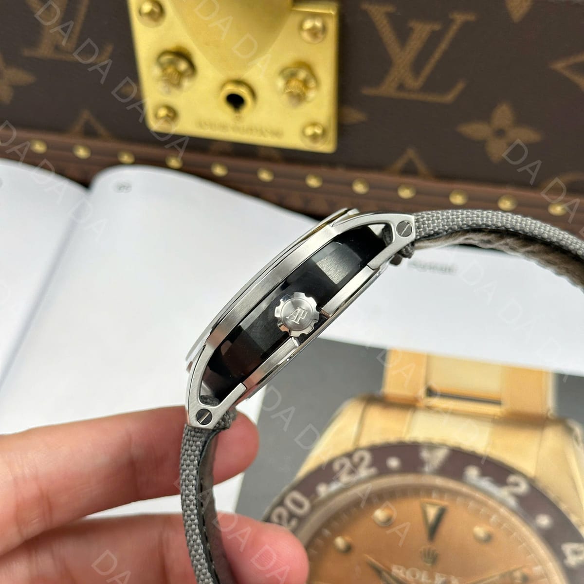 오데마피게 코드 11.59 뚜르비옹 운석다이얼 41mm 8