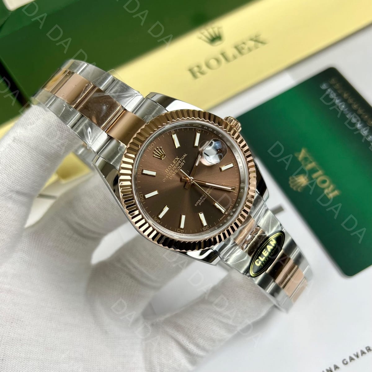 롤렉스 데이저스트 콤비 초코판 오이스터 41mm 3