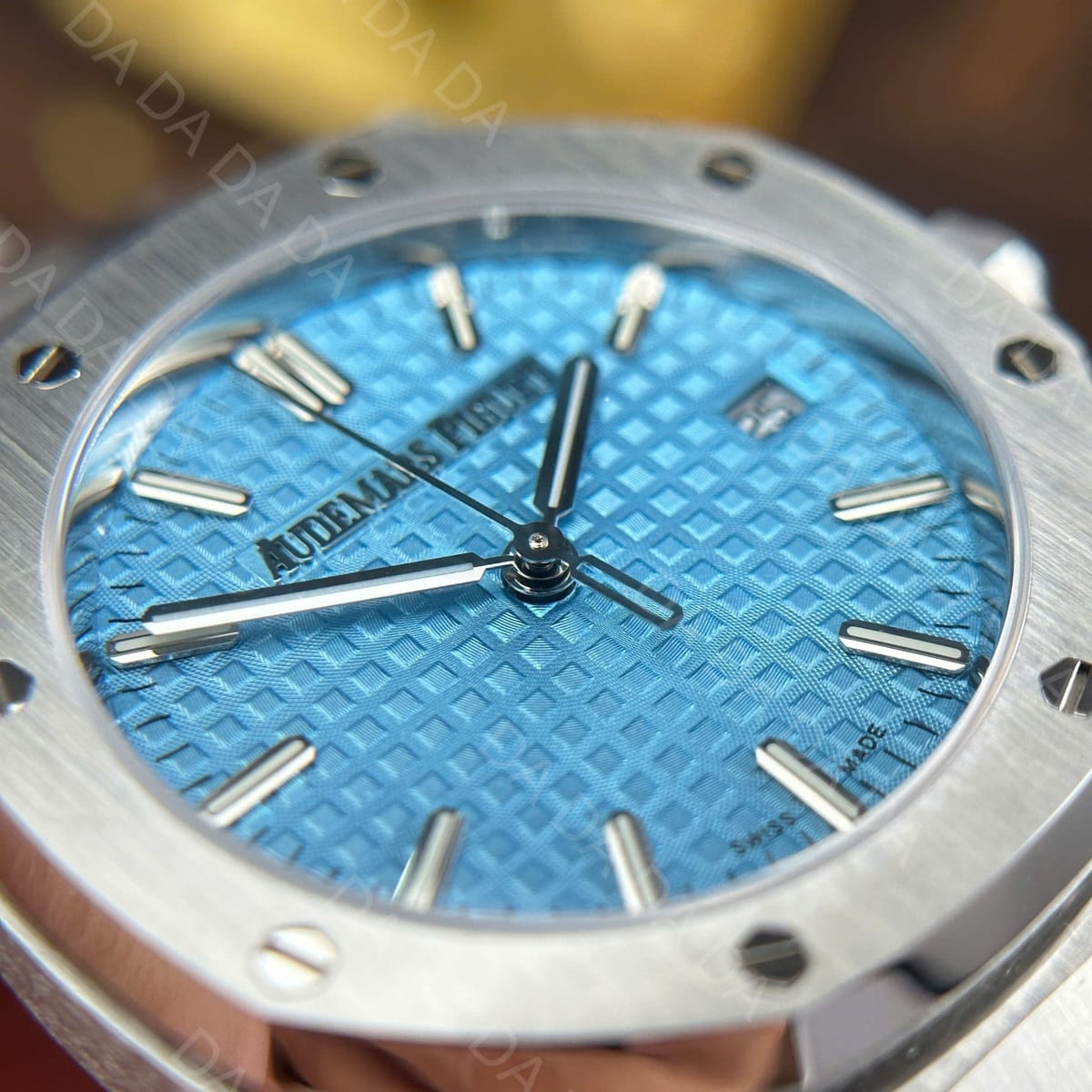 오데마피게 로얄오크 77450 아이스블루 34mm 5