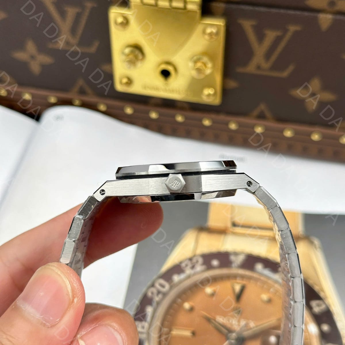 오데마피게 로얄오크 77450 아이스블루 34mm 9