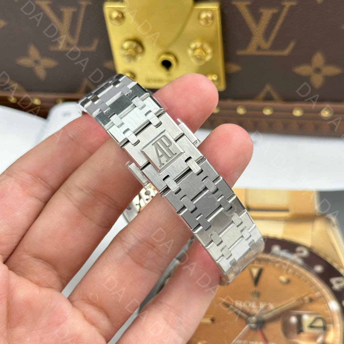 오데마피게 로얄오크 77450 아이스블루 34mm 12