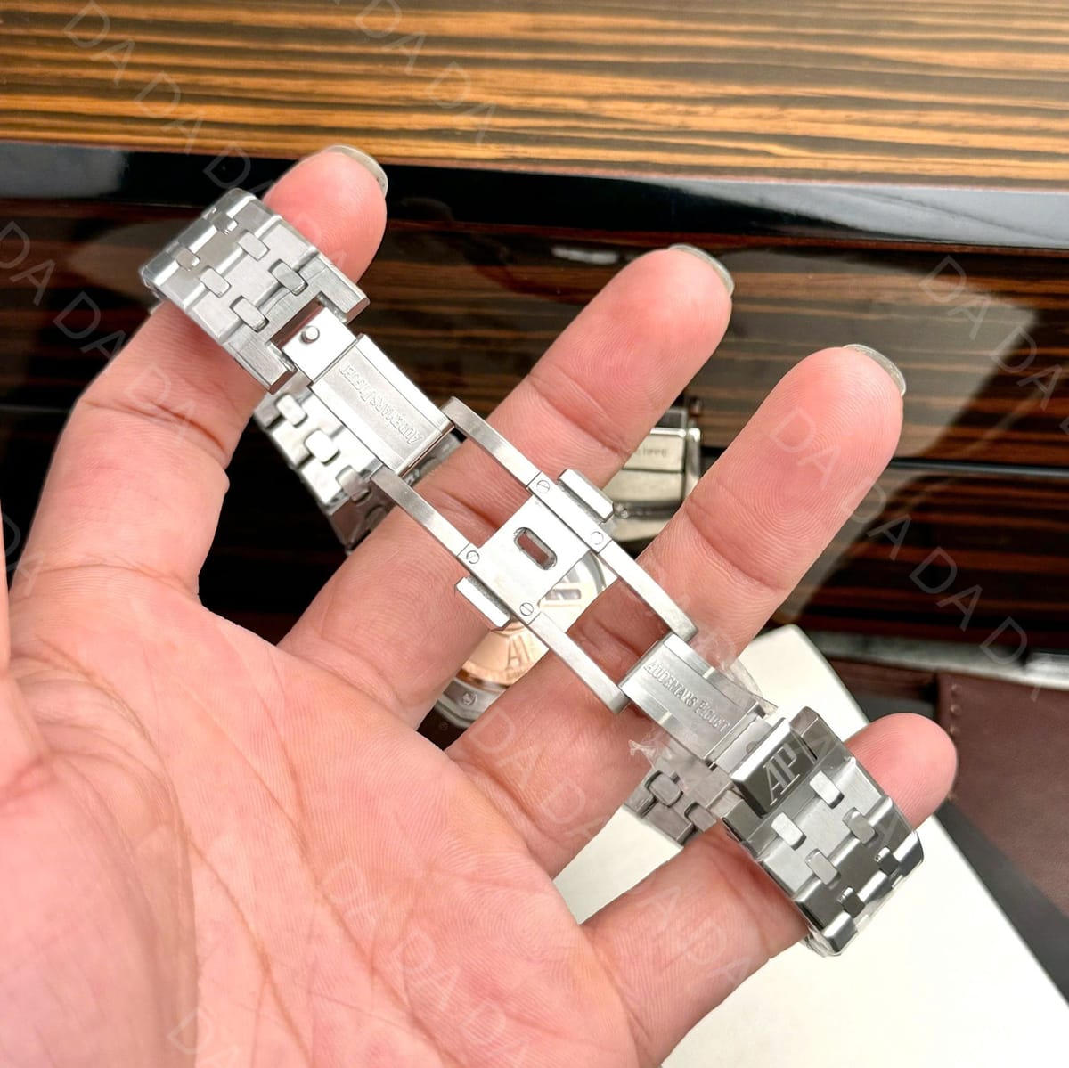 오데마피게 로얄오크 77450 스틸 흰판 34mm 8