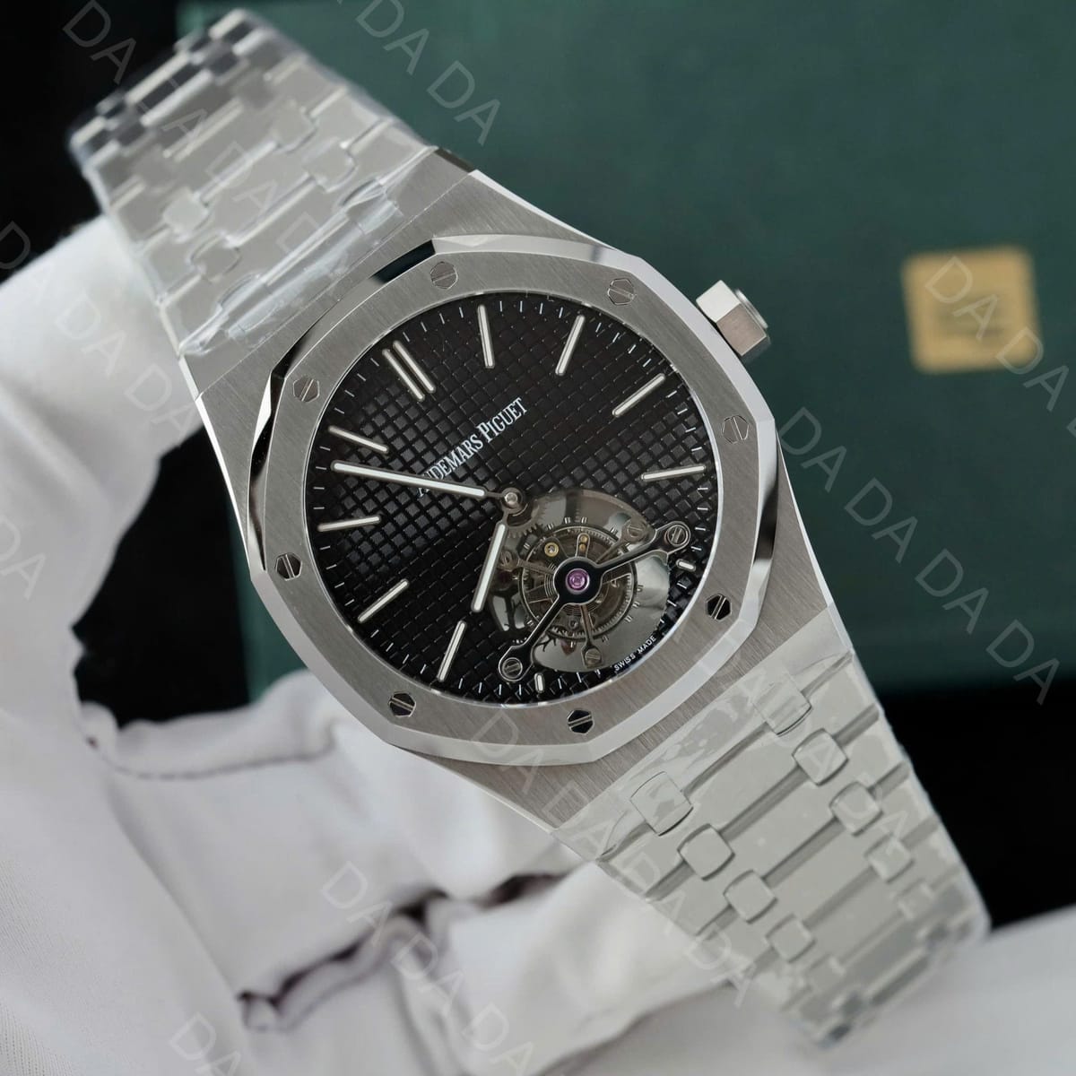 오데마피게 로얄오크 26512 플라잉 뚜르비옹 검판 41mm 3