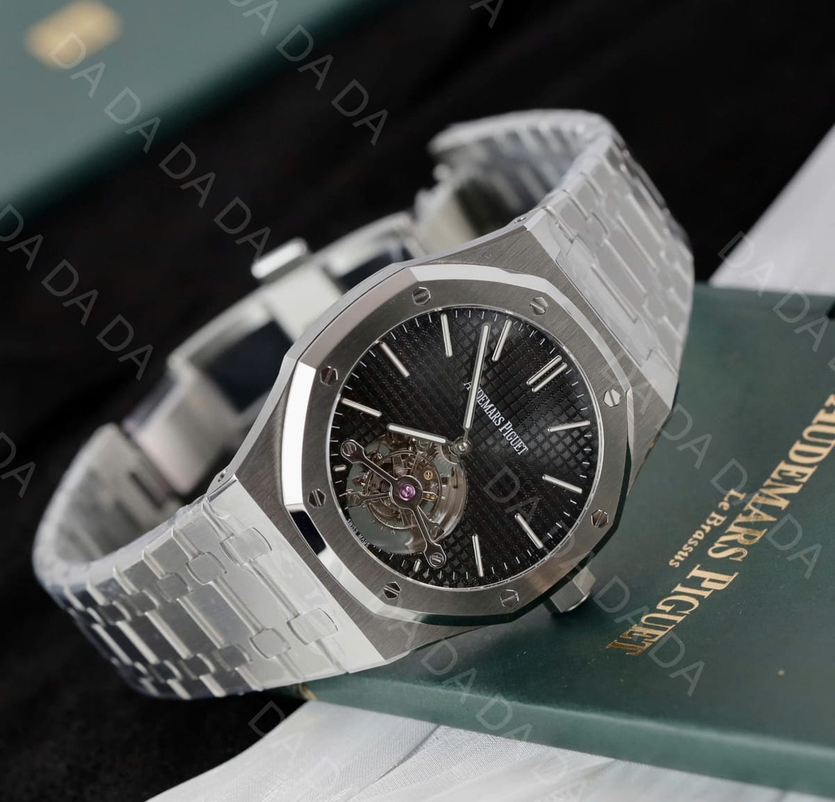 오데마피게 로얄오크 26512 플라잉 뚜르비옹 검판 41mm 5