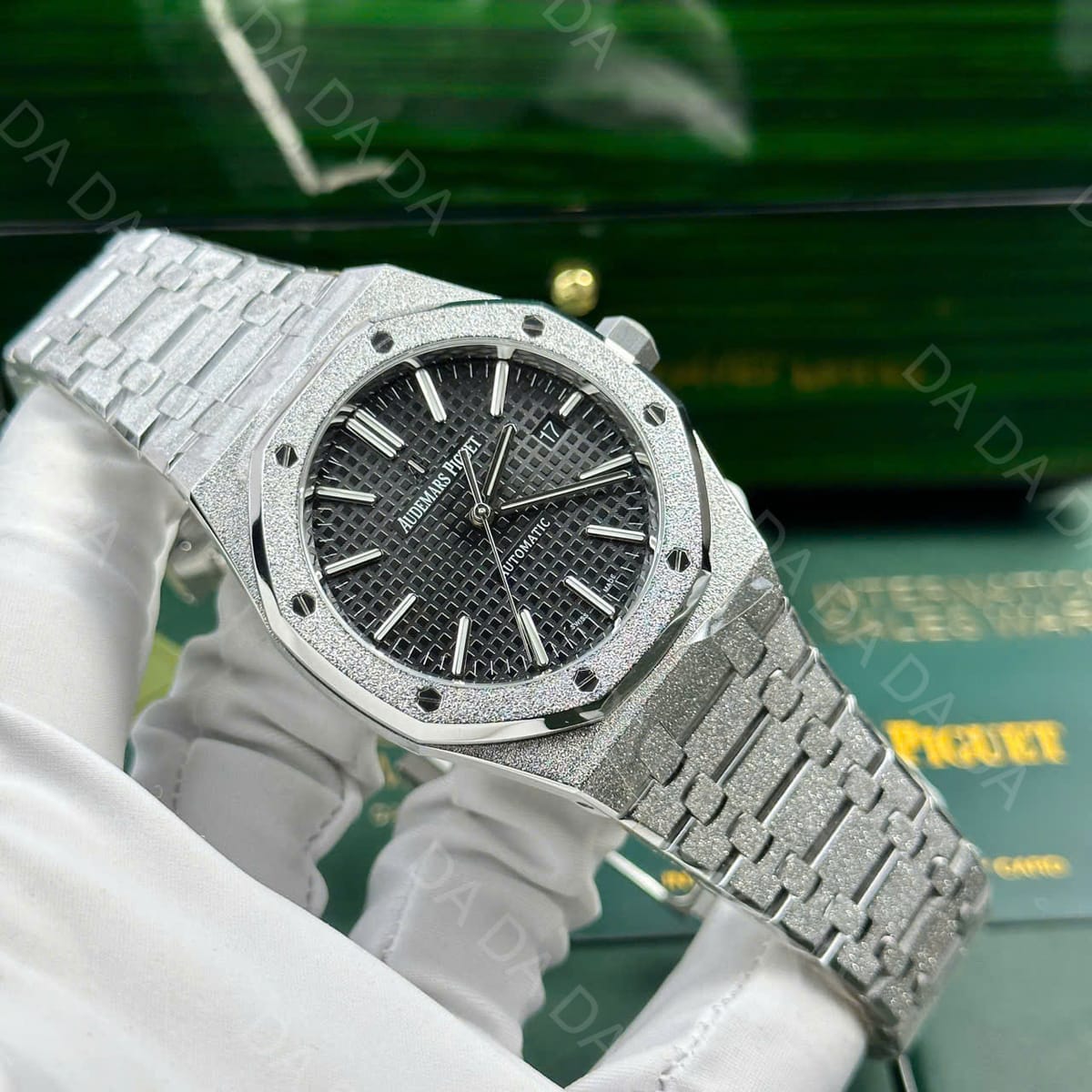 오데마피게 로얄오크 15410 프로스티드 검판 41mm 4