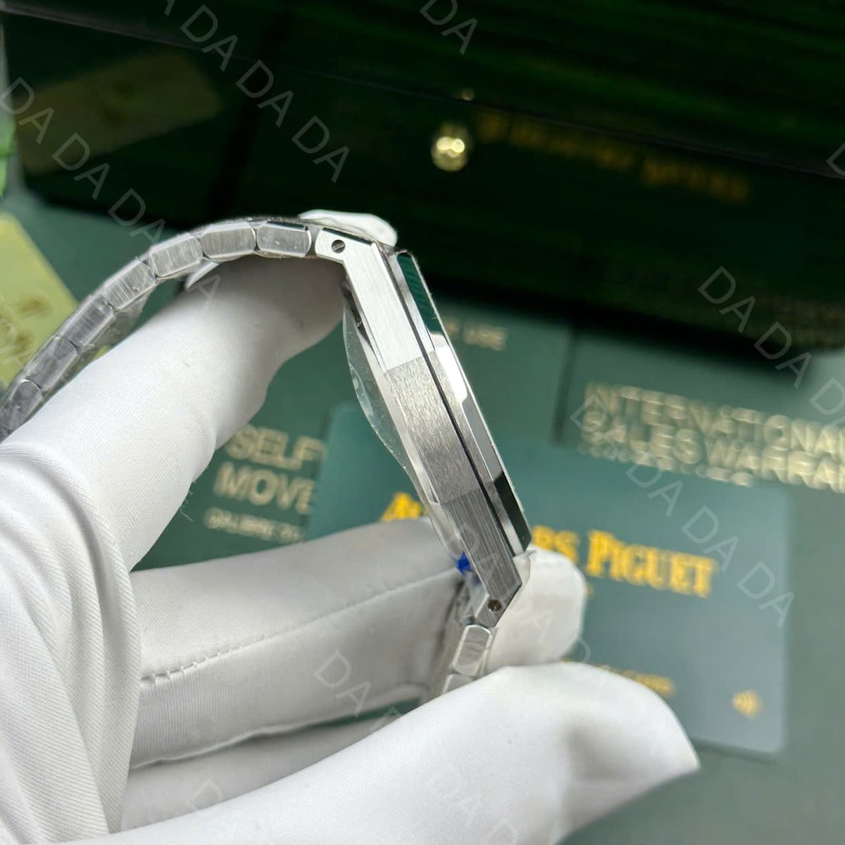 오데마피게 로얄오크 15410 프로스티드 검판 41mm 7