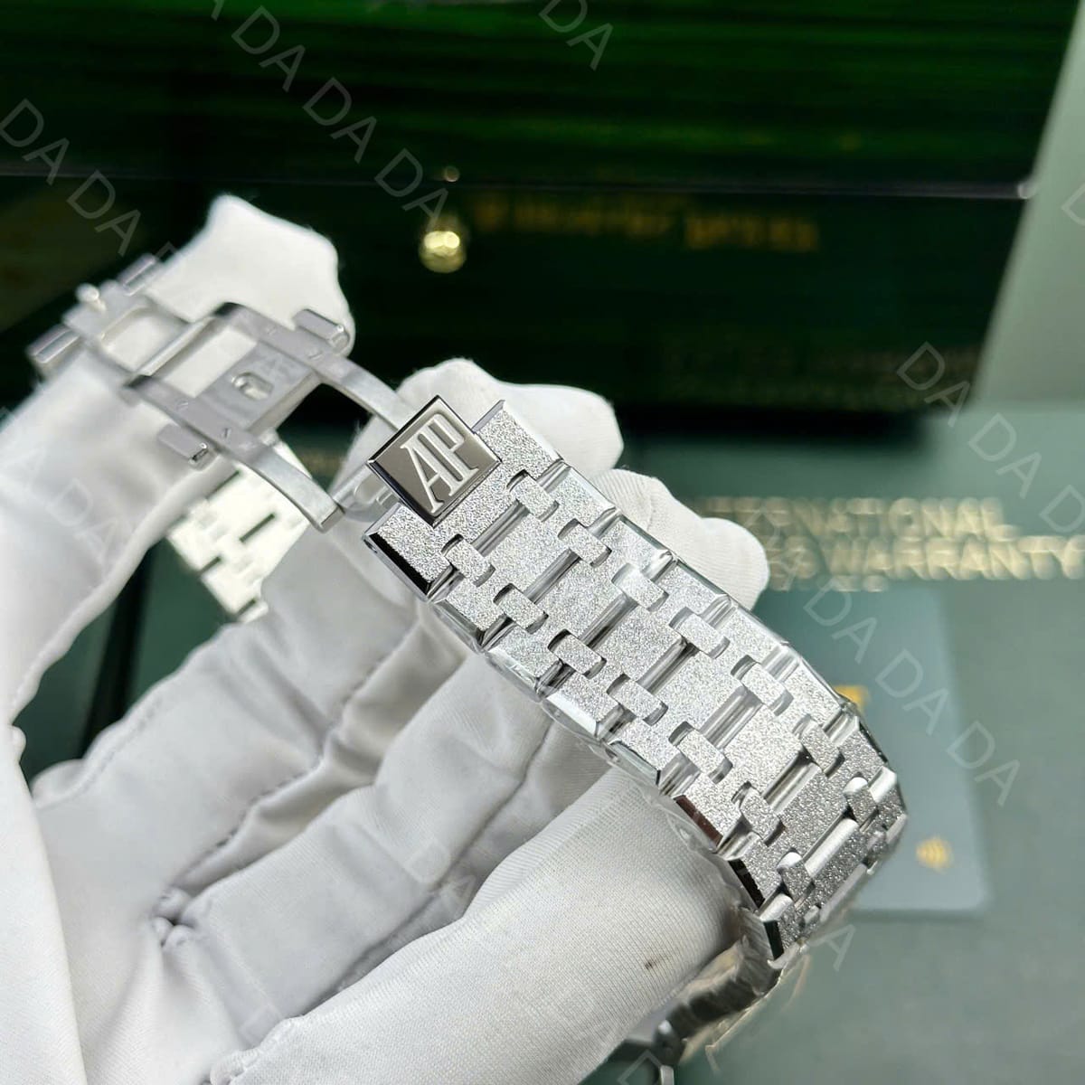 오데마피게 로얄오크 15410 프로스티드 검판 41mm 10