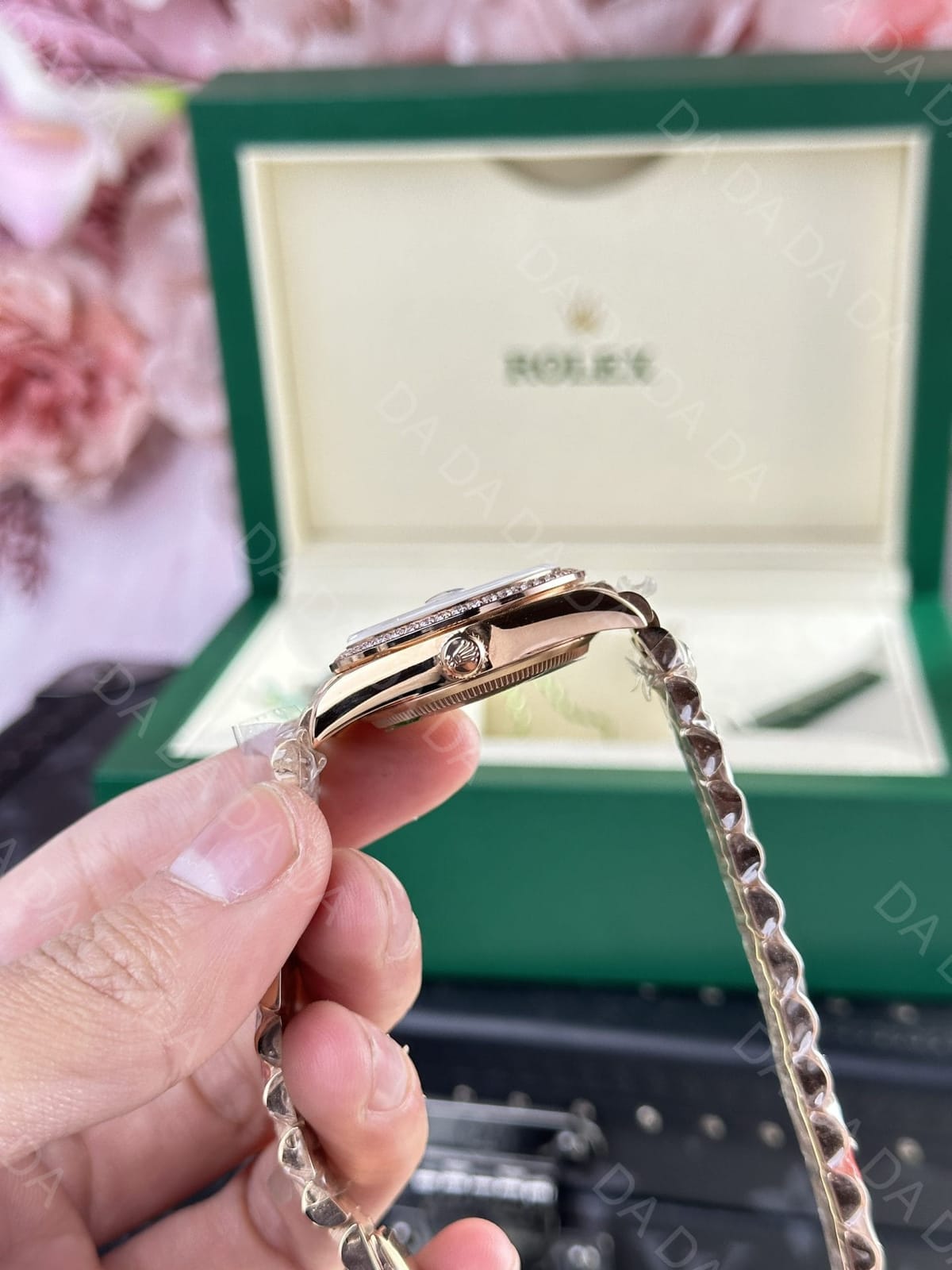 롤렉스 데이저스트 로즈골드 금통 자개판 10P 31mm 5