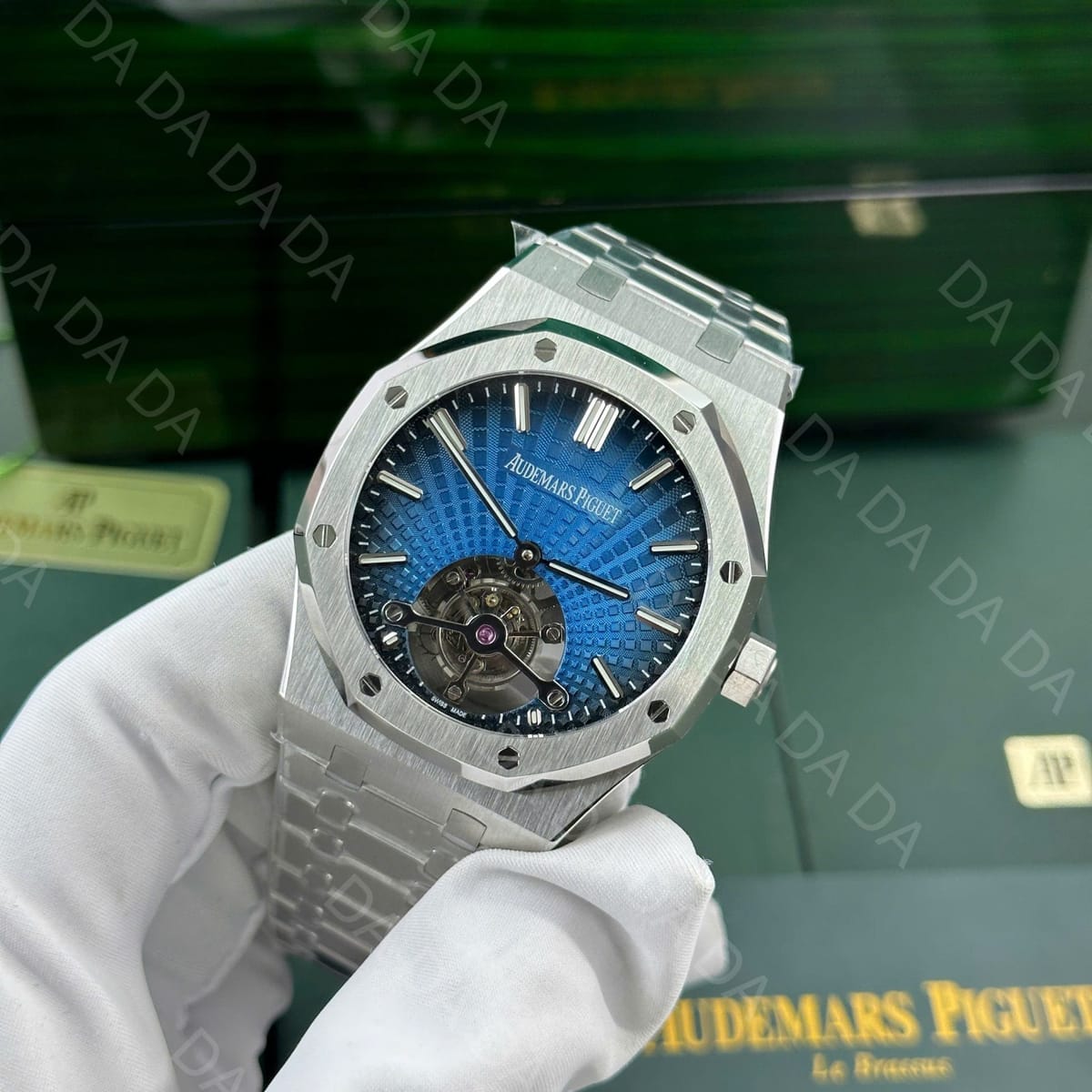 오데마피게 로얄오크 26530 플라잉 뚜르비옹 청판 41mm 3