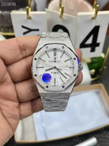 오데마피게 로얄오크 15410 프로스티드 흰판 41mm