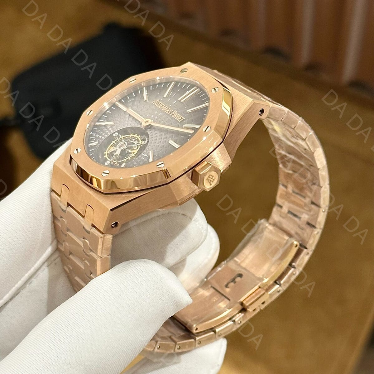 오데마피게 로얄오크 26530 플라잉 뚜르비옹 금통 그레이다이얼 41mm 5