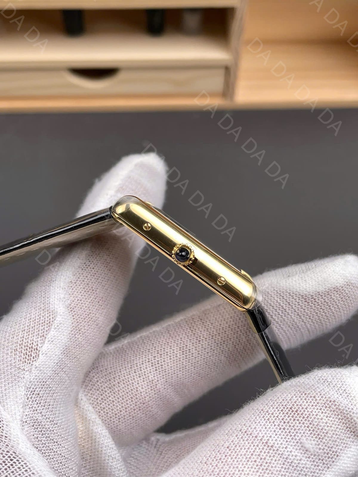 까르띠에 탱크 루이 금통 블랙 미디움 33.7x25.5mm 7