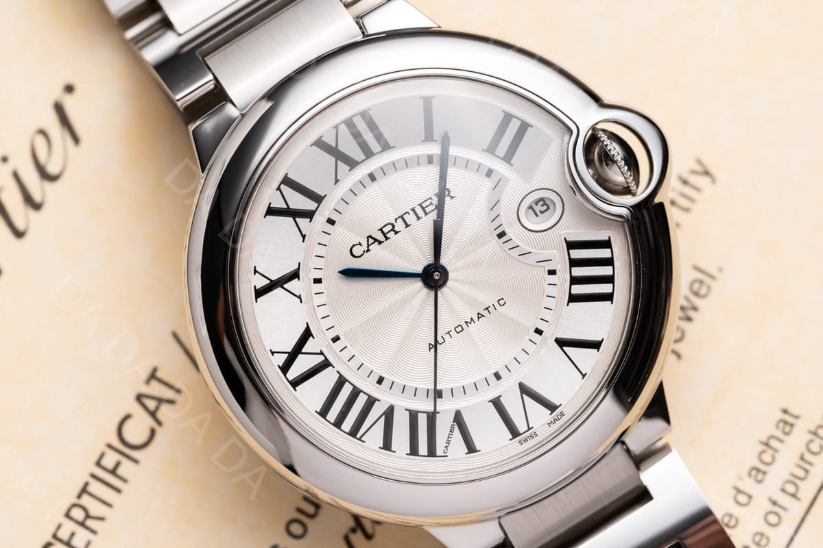 까르띠에 발롱블루 스틸 오토메틱 42mm 3