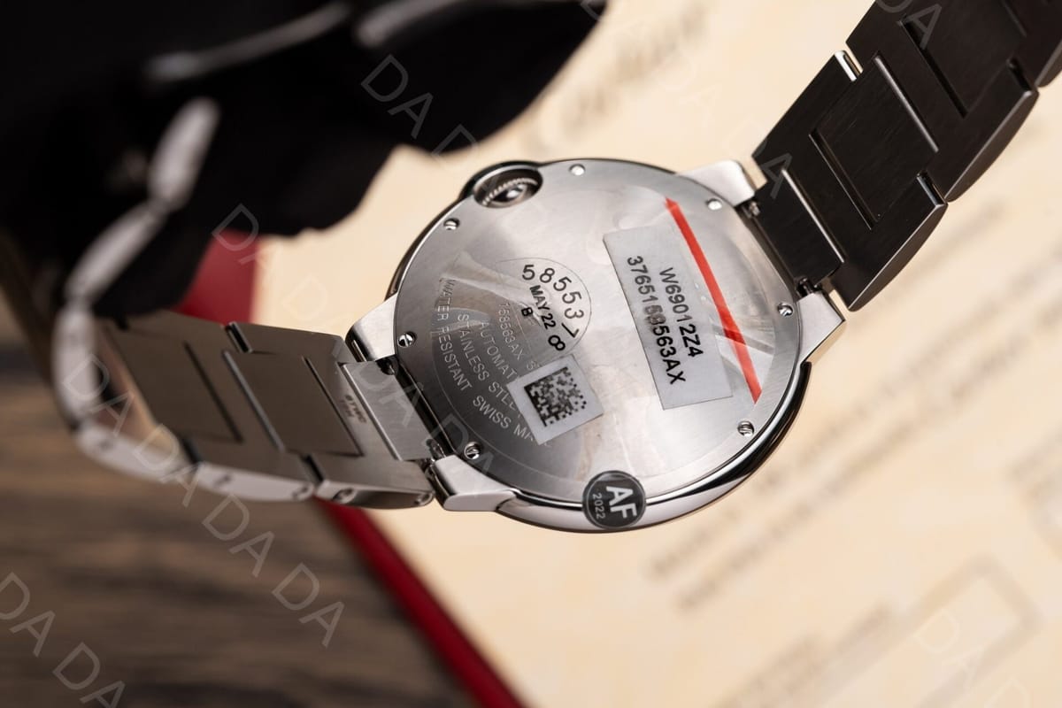 까르띠에 발롱블루 스틸 오토메틱 42mm 9