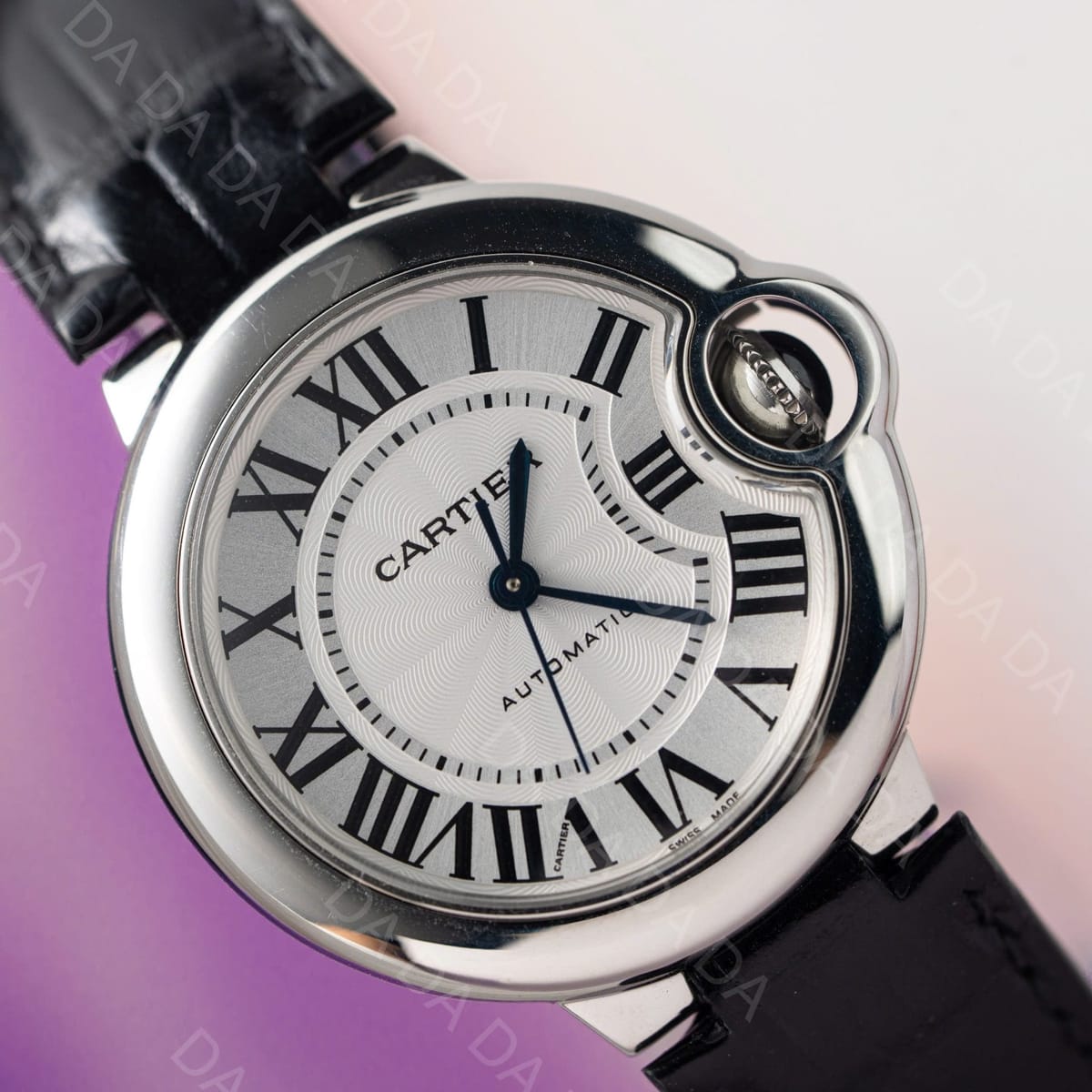 까르띠에 발롱블루 가죽밴드 오토메틱 36mm 4