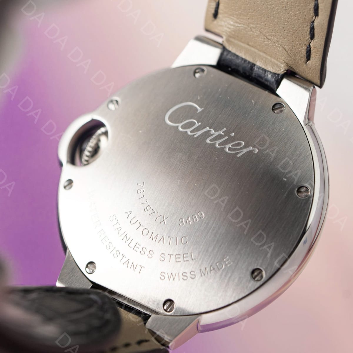 까르띠에 발롱블루 가죽밴드 오토메틱 36mm 11
