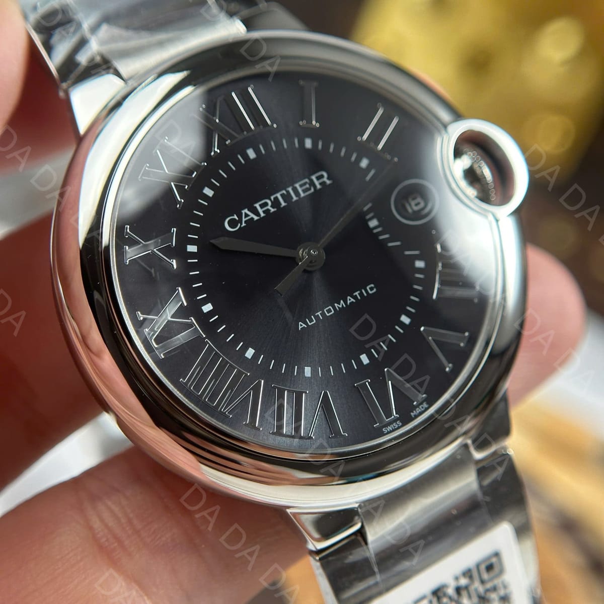 까르띠에 발롱블루 그레이다이얼 오토메틱 40mm 6