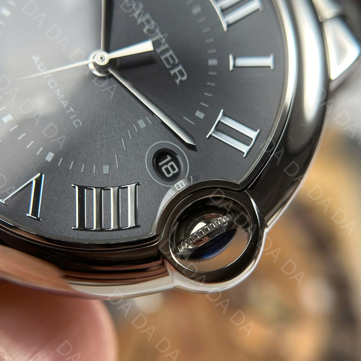 까르띠에 발롱블루 그레이다이얼 오토메틱 40mm 8