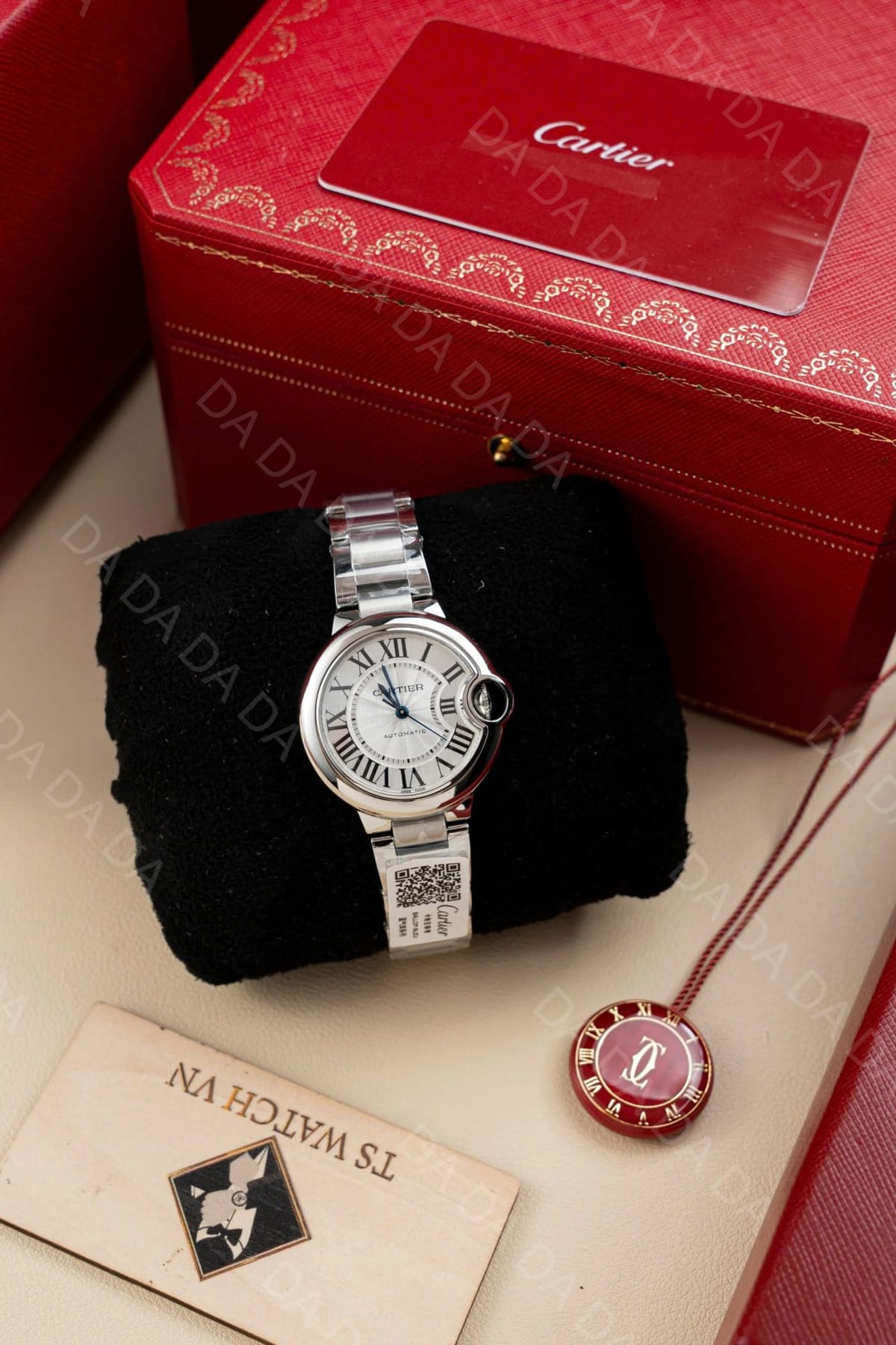 까르띠에 발롱블루 스틸 오토메틱 36mm 3