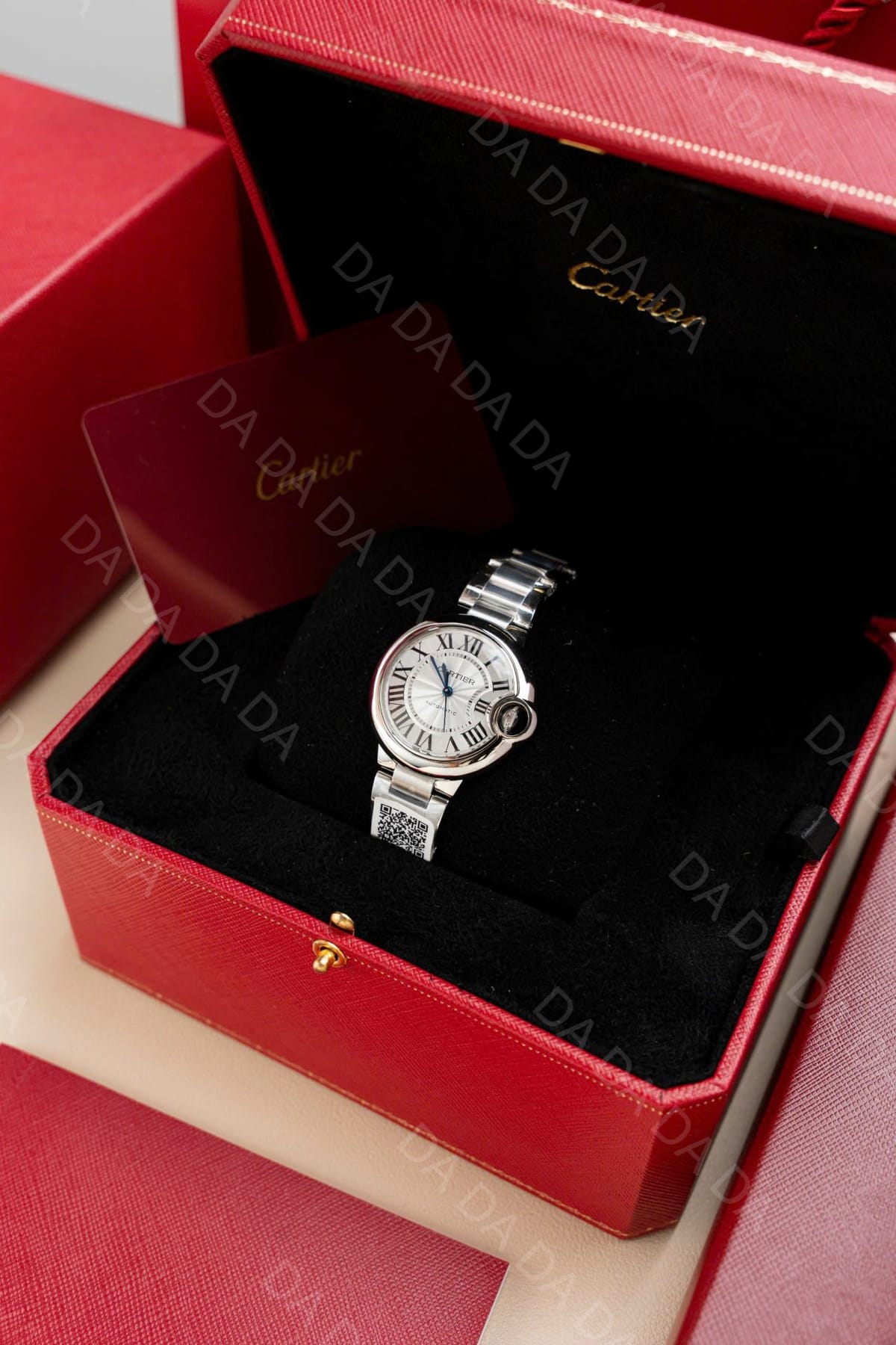 까르띠에 발롱블루 스틸 오토메틱 36mm 4