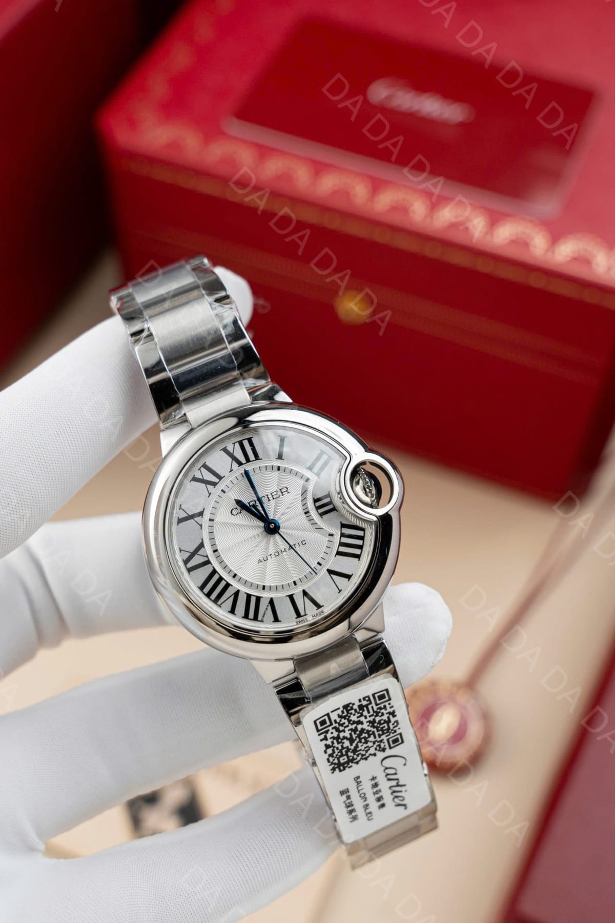 까르띠에 발롱블루 스틸 오토메틱 36mm 6