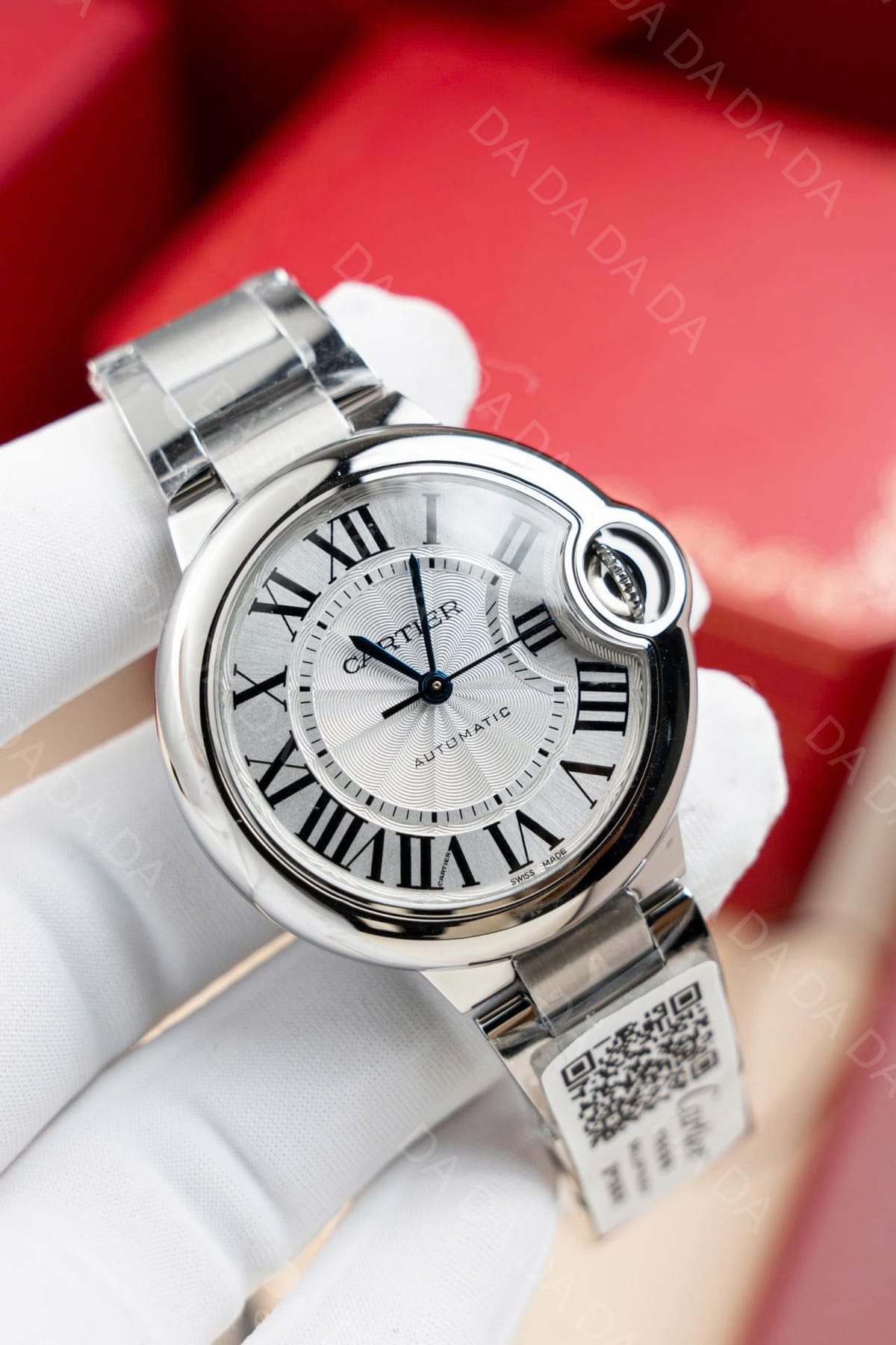 까르띠에 발롱블루 스틸 오토메틱 36mm 7