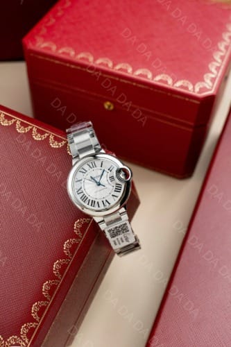 까르띠에 발롱블루 스틸 오토메틱 36mm